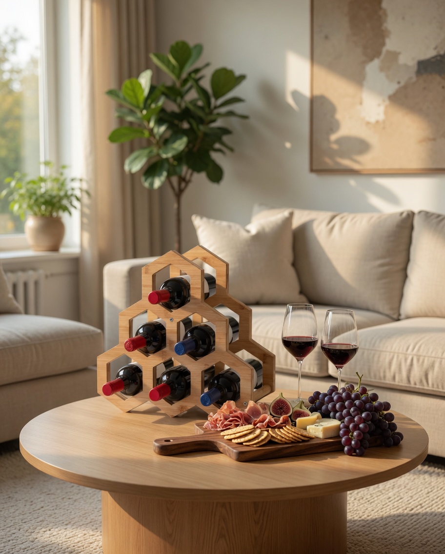 Wooden Wine Rack
