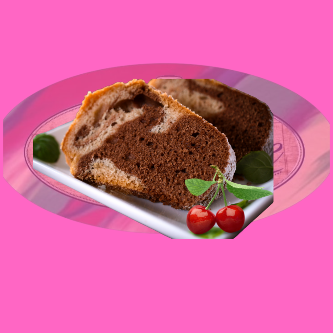 Luxury Cherry Vanilla Rum Cake