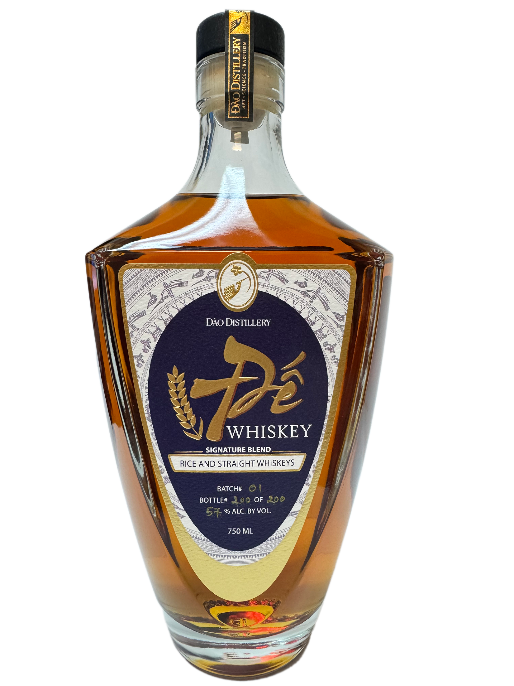 Đế Whiskey Premium Blend - full strength