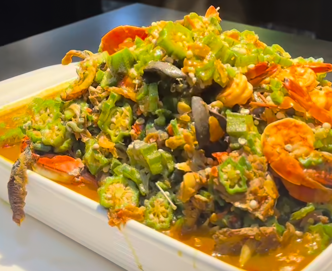 Seafood Okro Soup