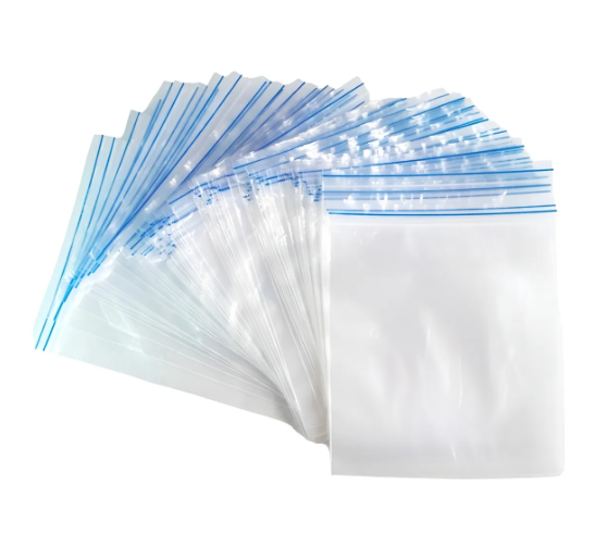 Bolsas de cierre hermético transparentes