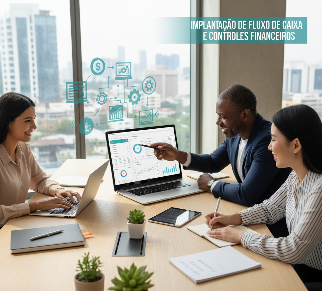 Implantação de Fluxo de Caixa e Controles Financeiros