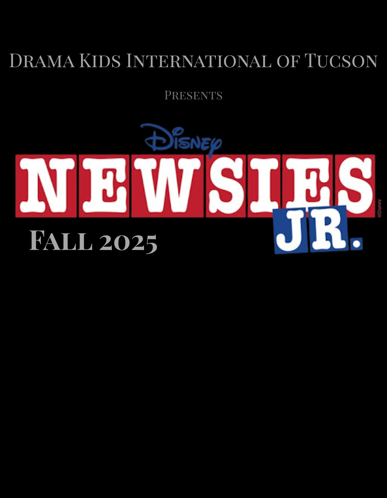Newsies Jr T Shirt