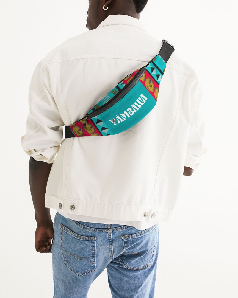 YÁMBAWA Colorful Patterned Waist Sling Bag