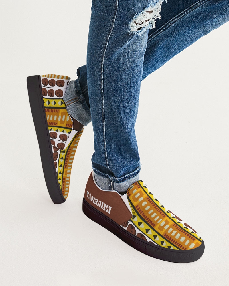 YÁMBAWA Slip on Canvas Shoes- MEN