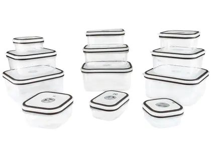 Conjunto de potes herméticos