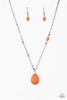 Peaceful prairies orange Jewelry Set