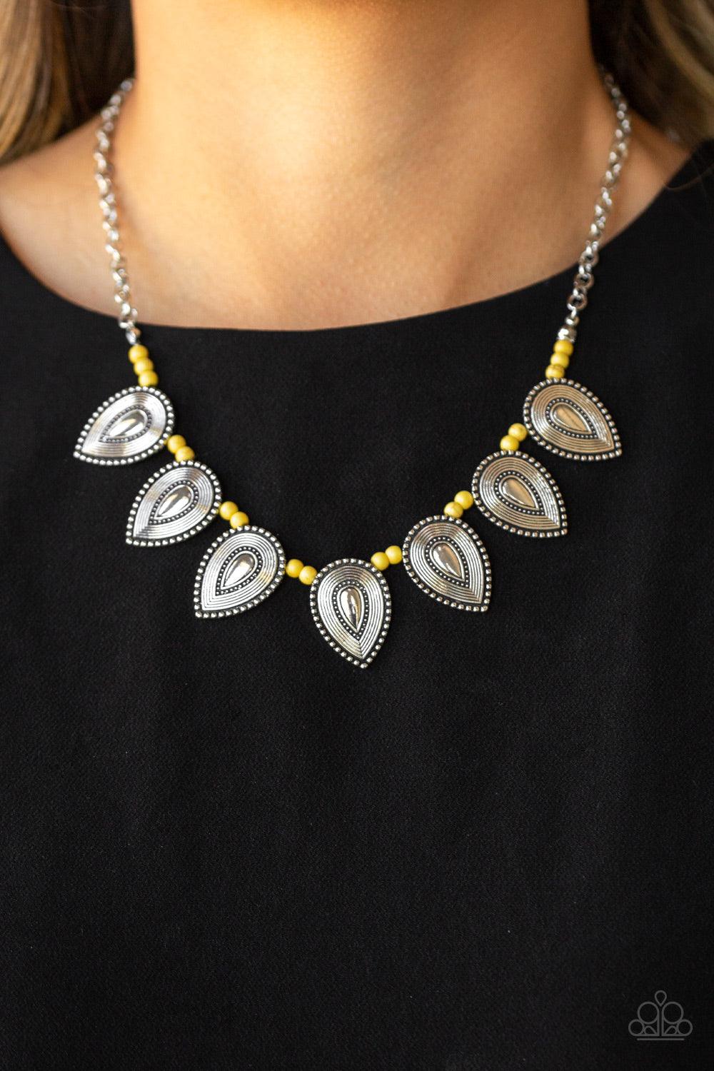 Terra Trailblazer Yellow Necklace