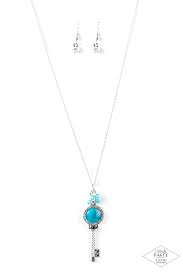 Unlock every door red Necklace and Earrings Set