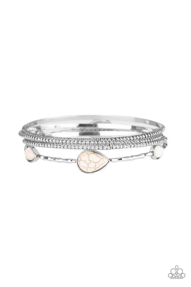 Sandstone Storm Bracelet with Ivory Stones