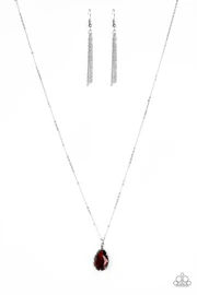 Metro Twinkle brown Necklace and Earring Set