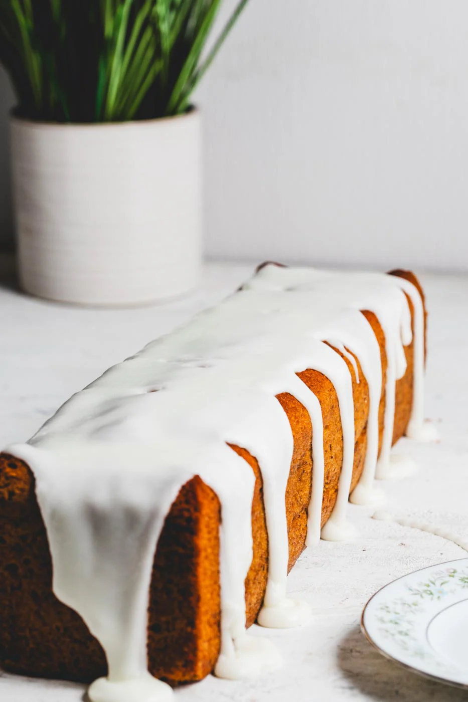 Lemon Pound Loaf with Frosting