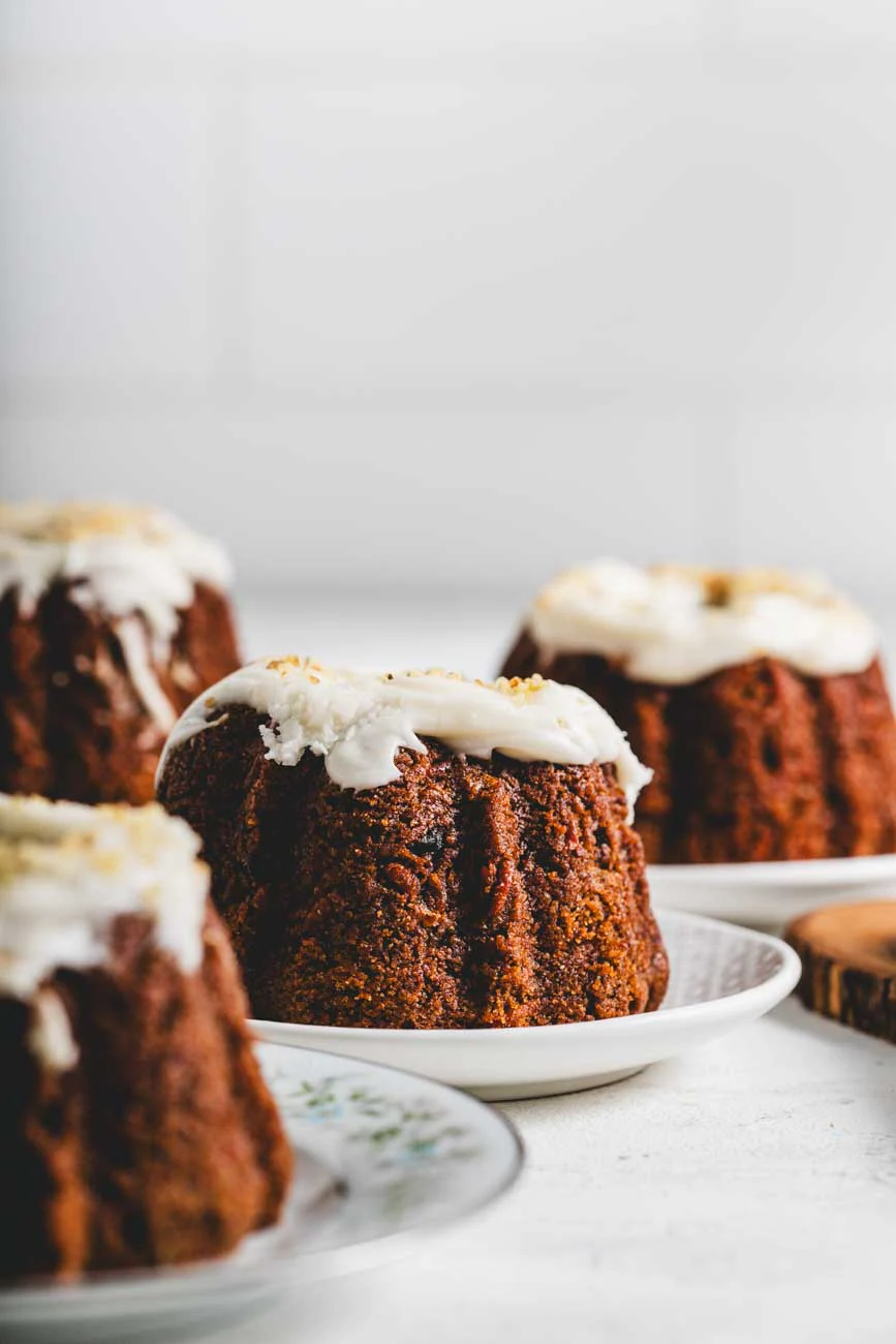 Organic Mini Carrot Walnut Bundt (4 in order)