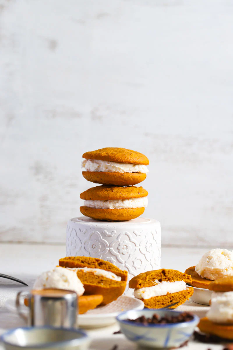 Organic Pumpkin Spice Whoopie (4 in order)