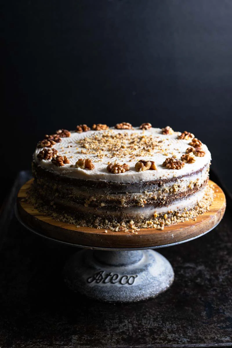 Banana Walnut Cake