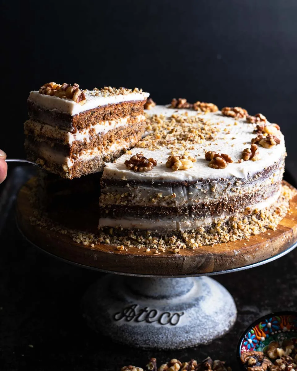 Banana Walnut Cake