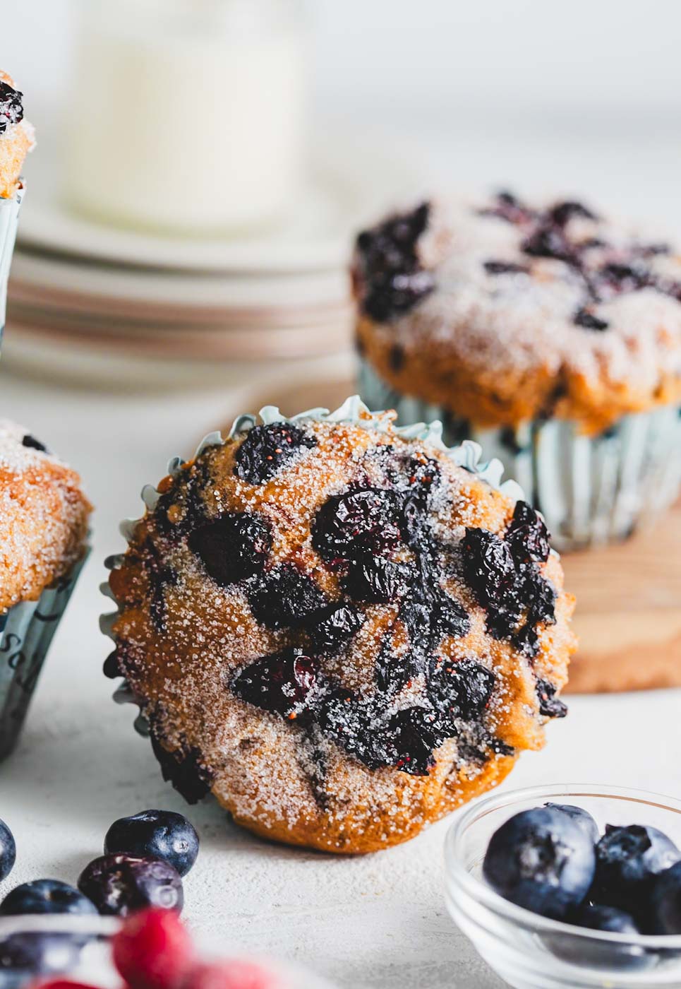 Organic Vanilla Berry Bliss Muffins (4 in Order)