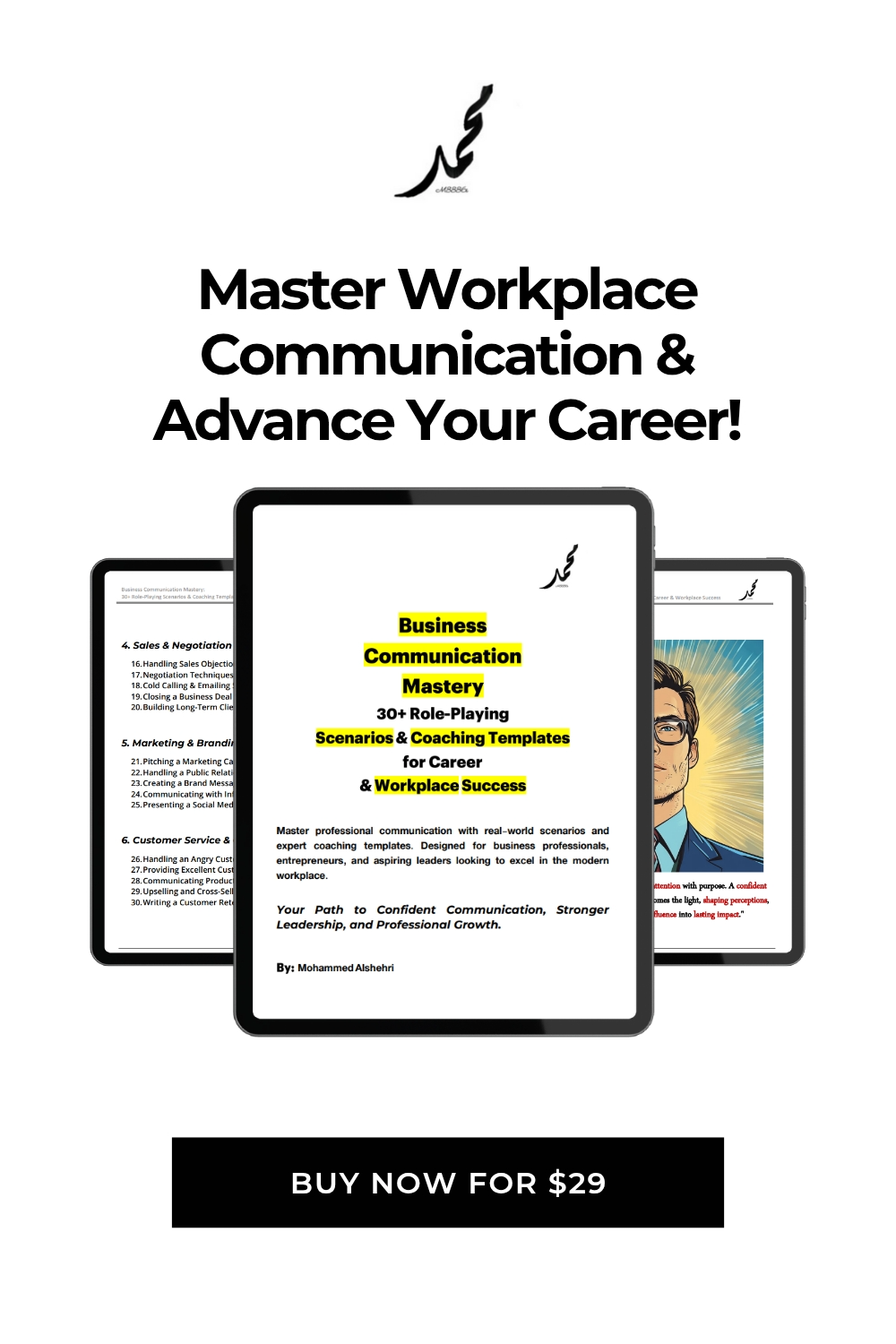 Business Communication Mastery — 30+ Real Scenarios & Proven Coaching Templates