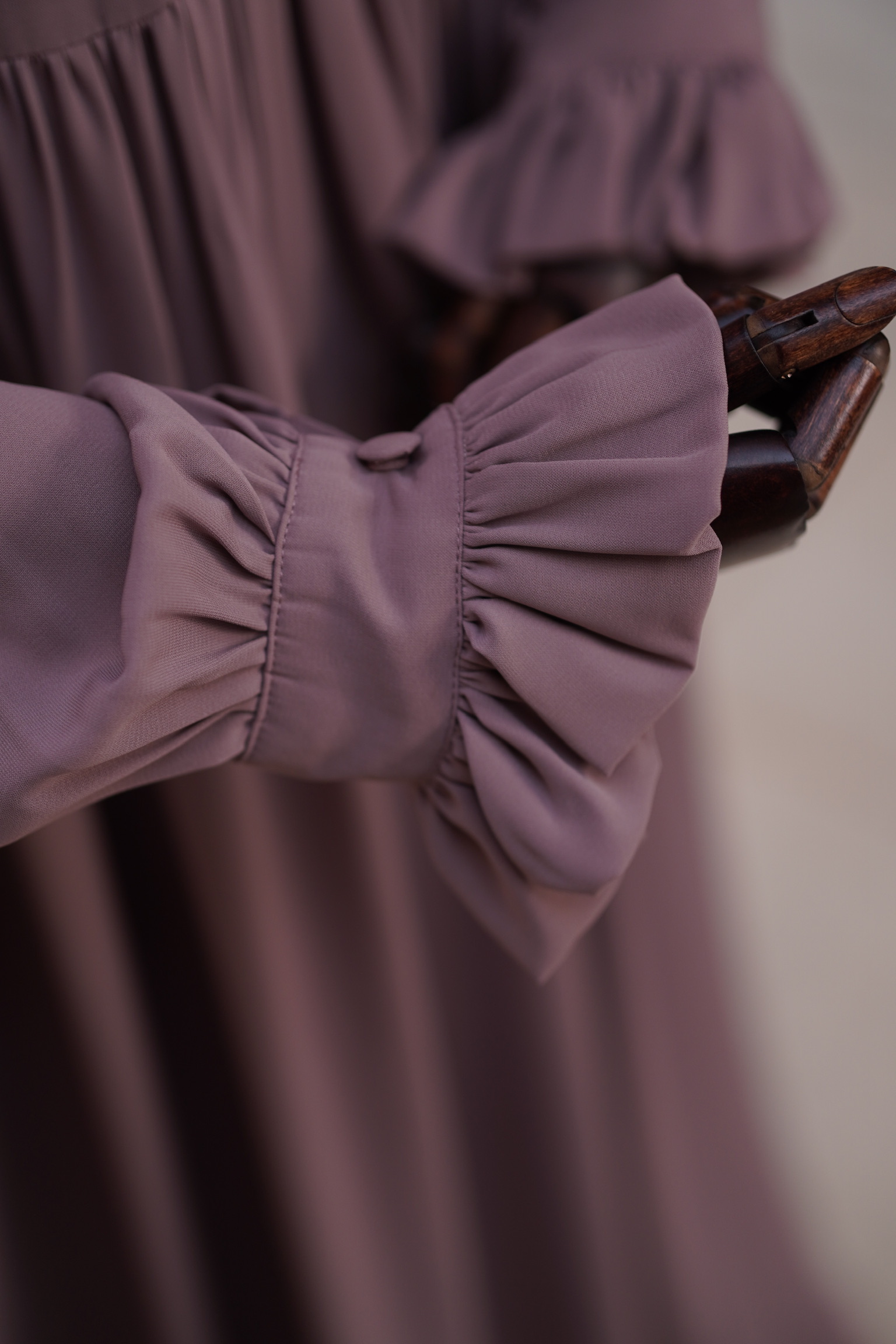 Elegant Mauve Maxi Dress