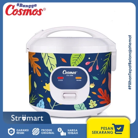MAGIC COM 1.8 LITER 2IN1 COSMOS CRJ-3306 / RICE COOKER COSMOS CRJ3306 RP. 250.000,-