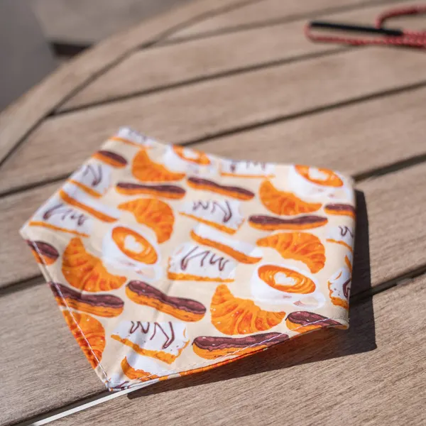 Breakfast Print Face Mask