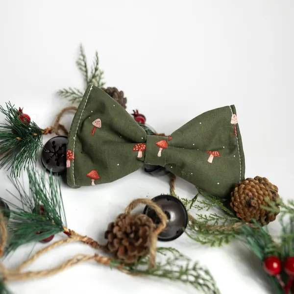Forest Green Bow Tie
