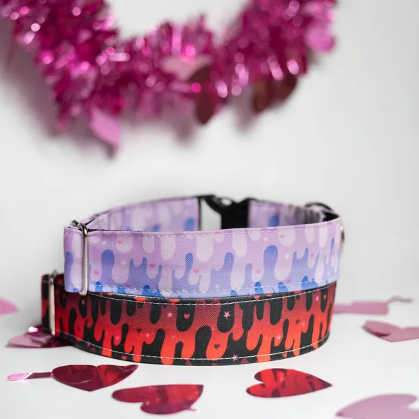 Colorful Patterned Dog Collars
