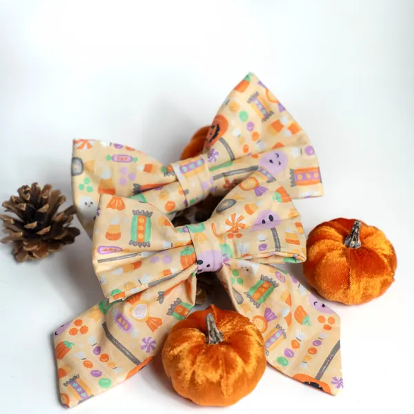 Halloween-themed Decorative Bow