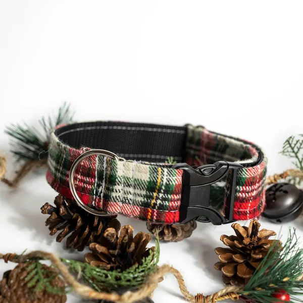 Plaid Dog Collar