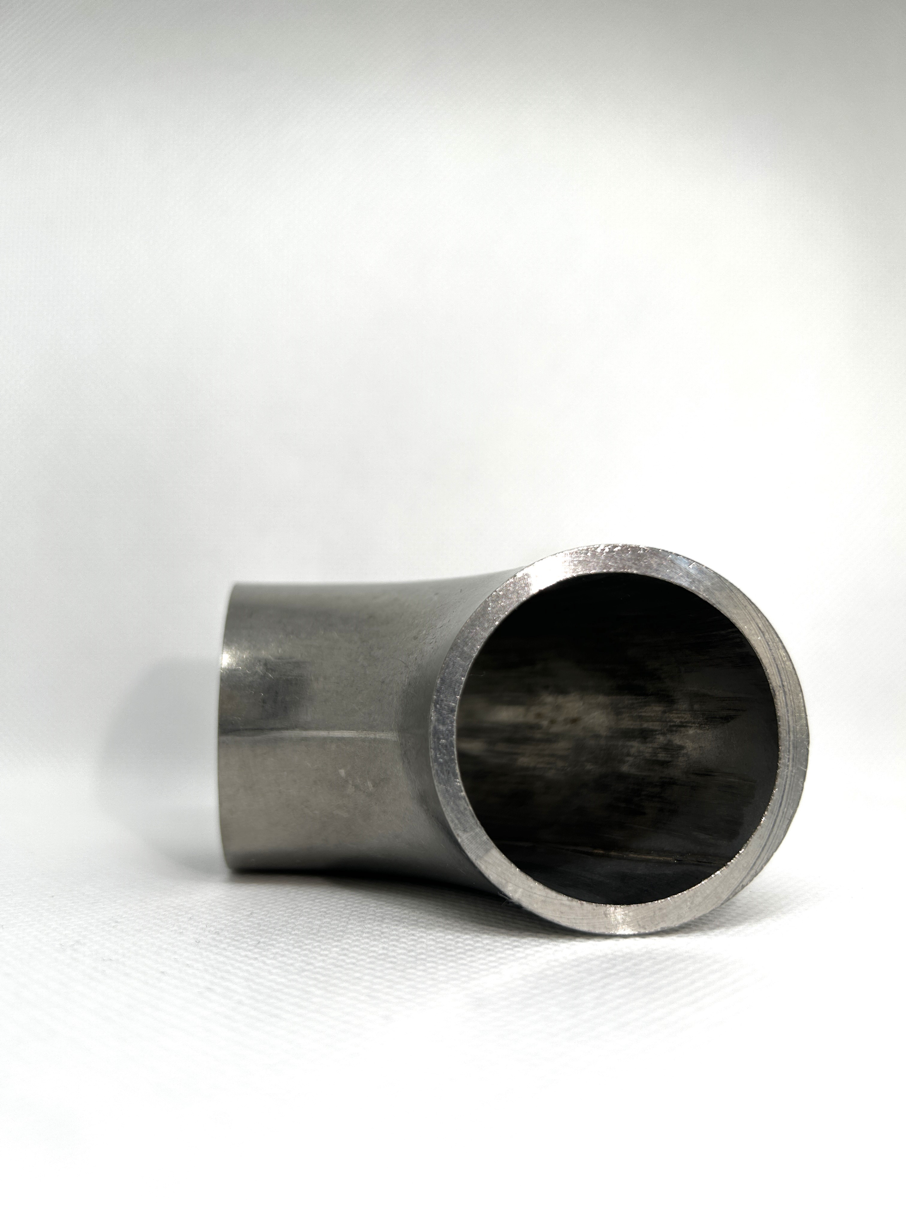 Nerūdijančio plieno alkūnė 42,4x3,2 mm. (1,25") 