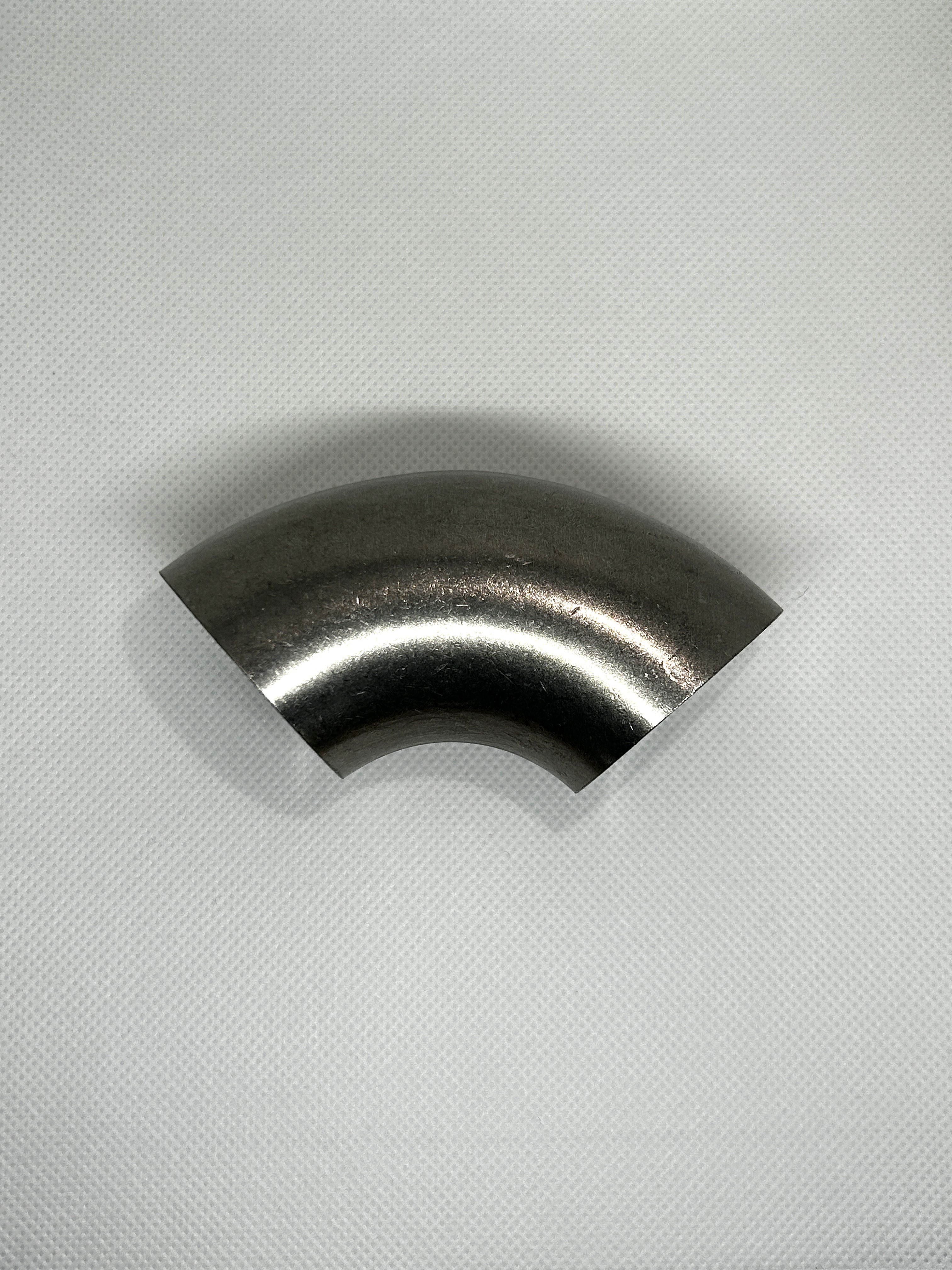 Nerūdijančio plieno alkūnė 42,4x3,2 mm. (1,25") 