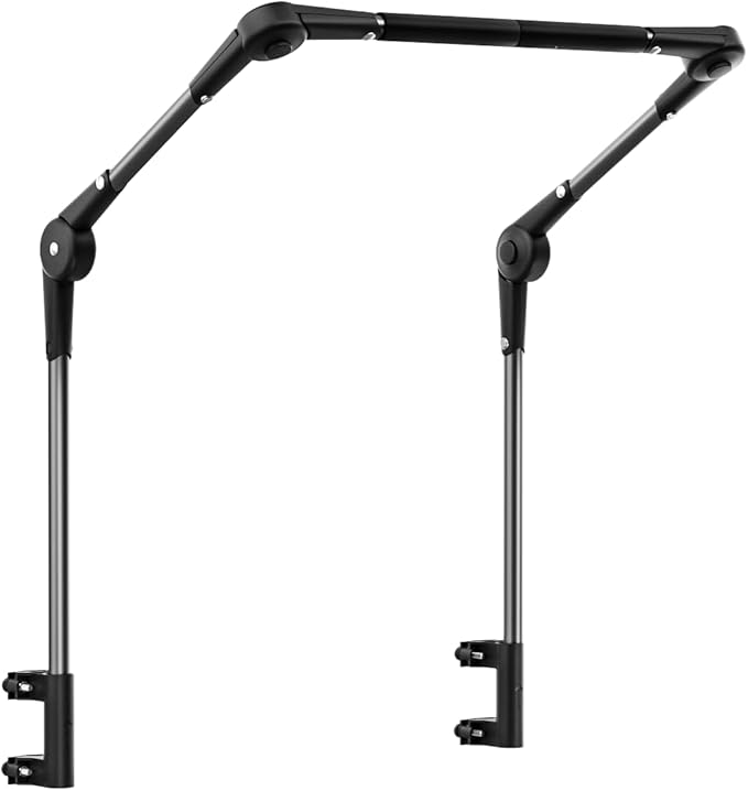 Litheli Folding Cart Push Handle, Trolley Handle Cart Attachment Removable Foldable Parts for Camping Garden Trolley Wagon