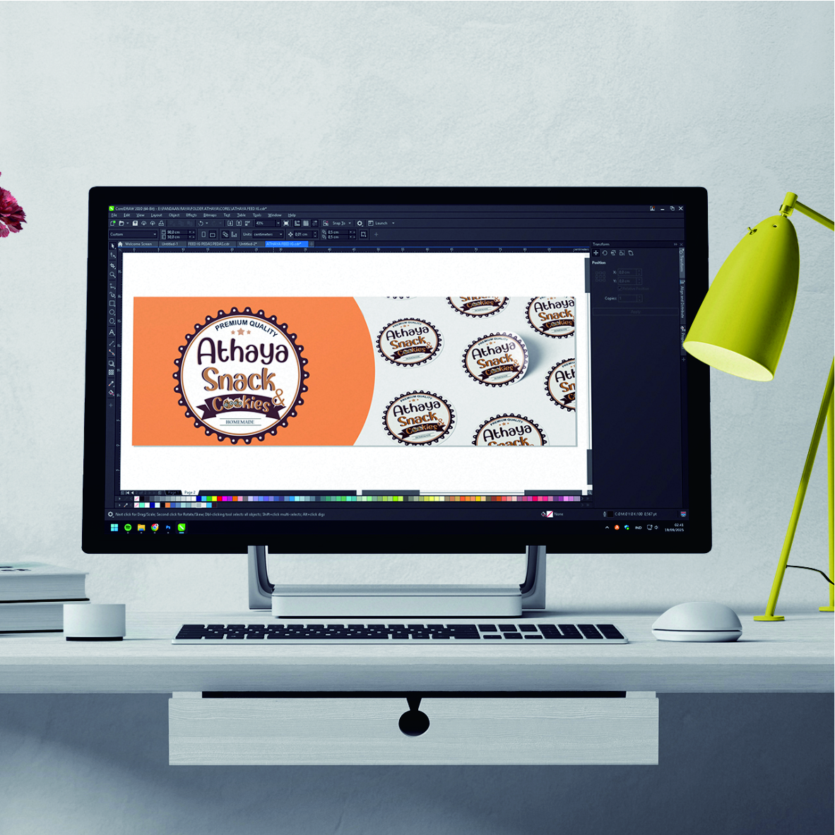 Jasa Desain Label, Logo, Sticker, Banner, Mock Up, dll