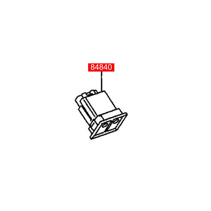 84840-51010-C0 Used Tailgate Release Switch Fits Lexus ES ES300 SC SC430 