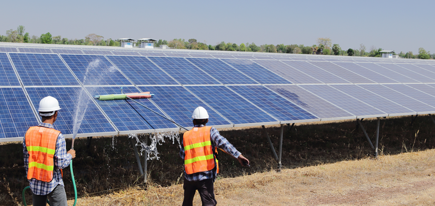 LIMPEZA DE PLACAS SOLARES (Fotovoltaica, Painel solar)
