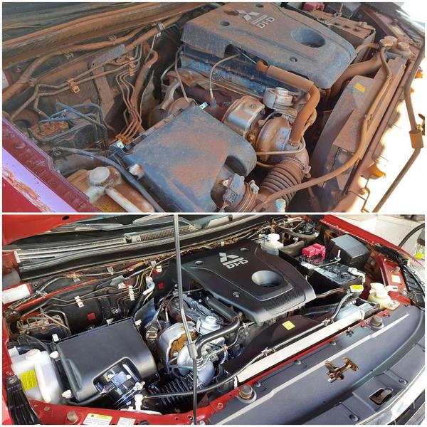 LAVAGEM DE MOTOR (Lavacar, Estética Automotiva) Polimar, Ornamental