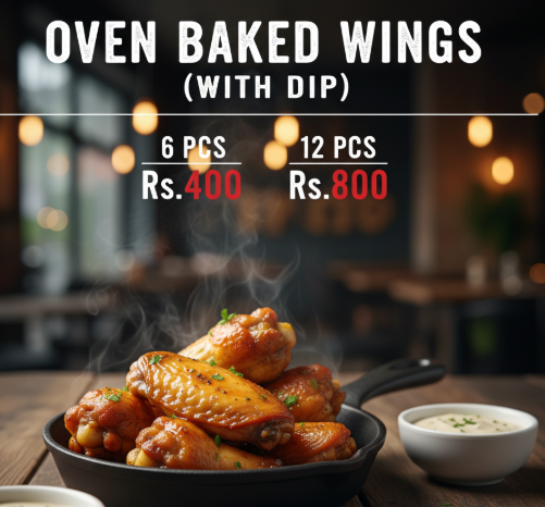 Oven Baked Wings