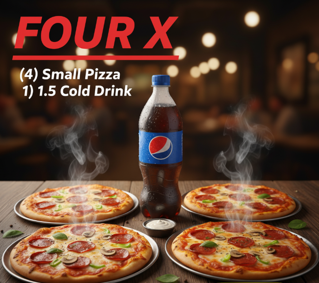 Four X Pizza Combo