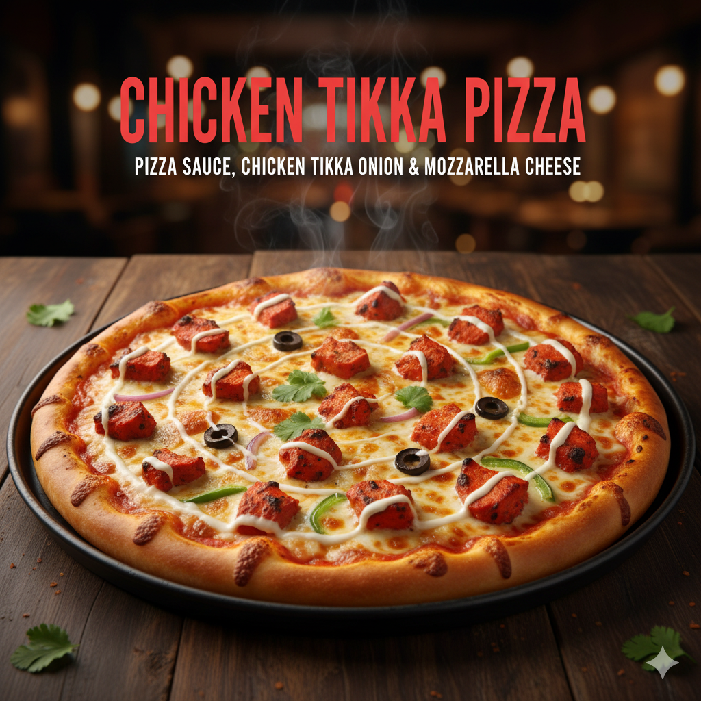 Chicken Tikka Pizza