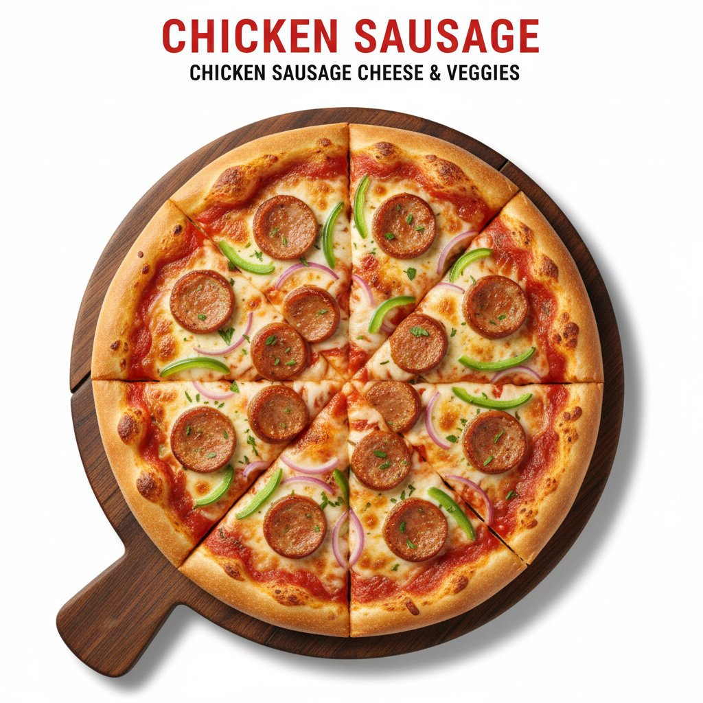 Chicken Sausage Pizza