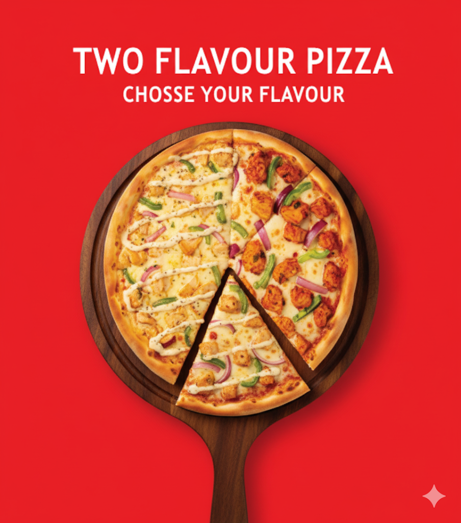 Two Flavour Pizza