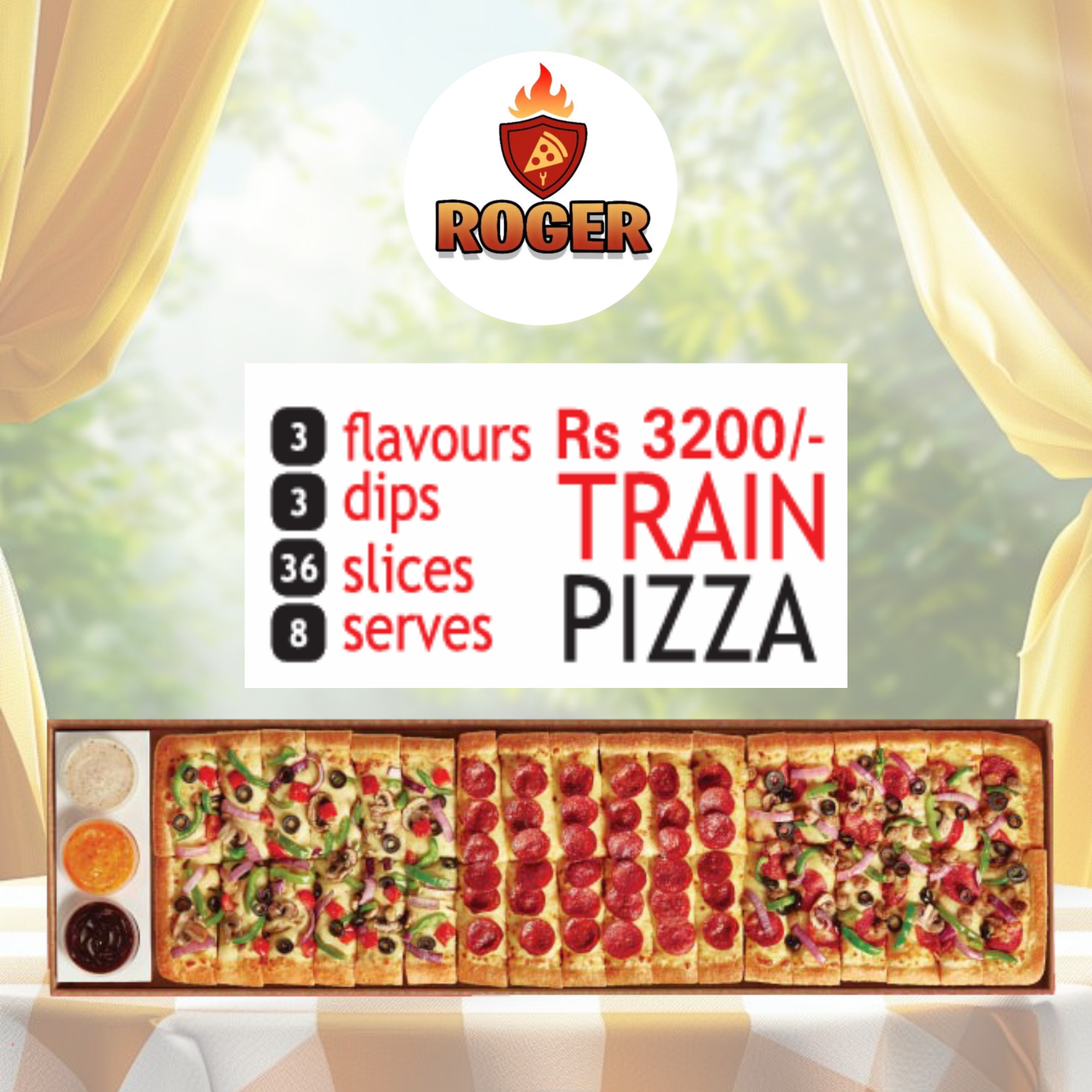 Train Pizza