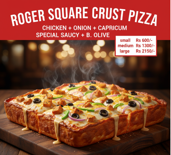 Roger Square Crust Pizza