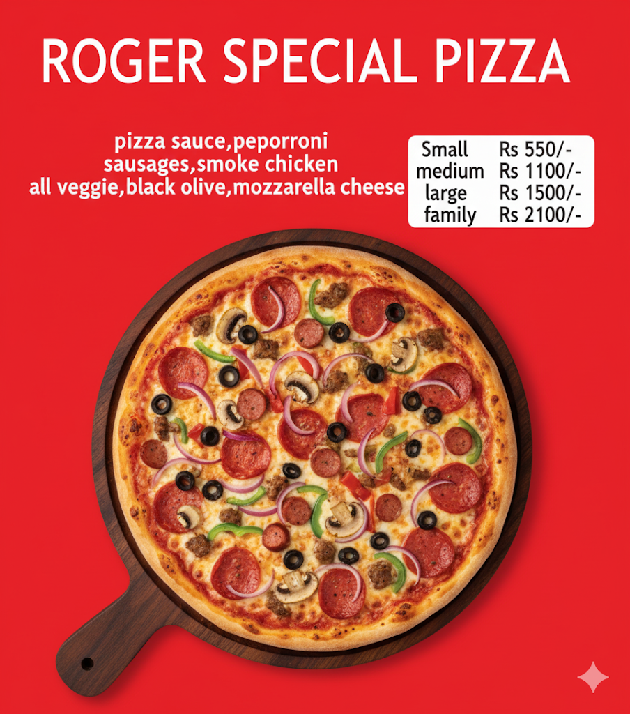 Roger Special Pizza