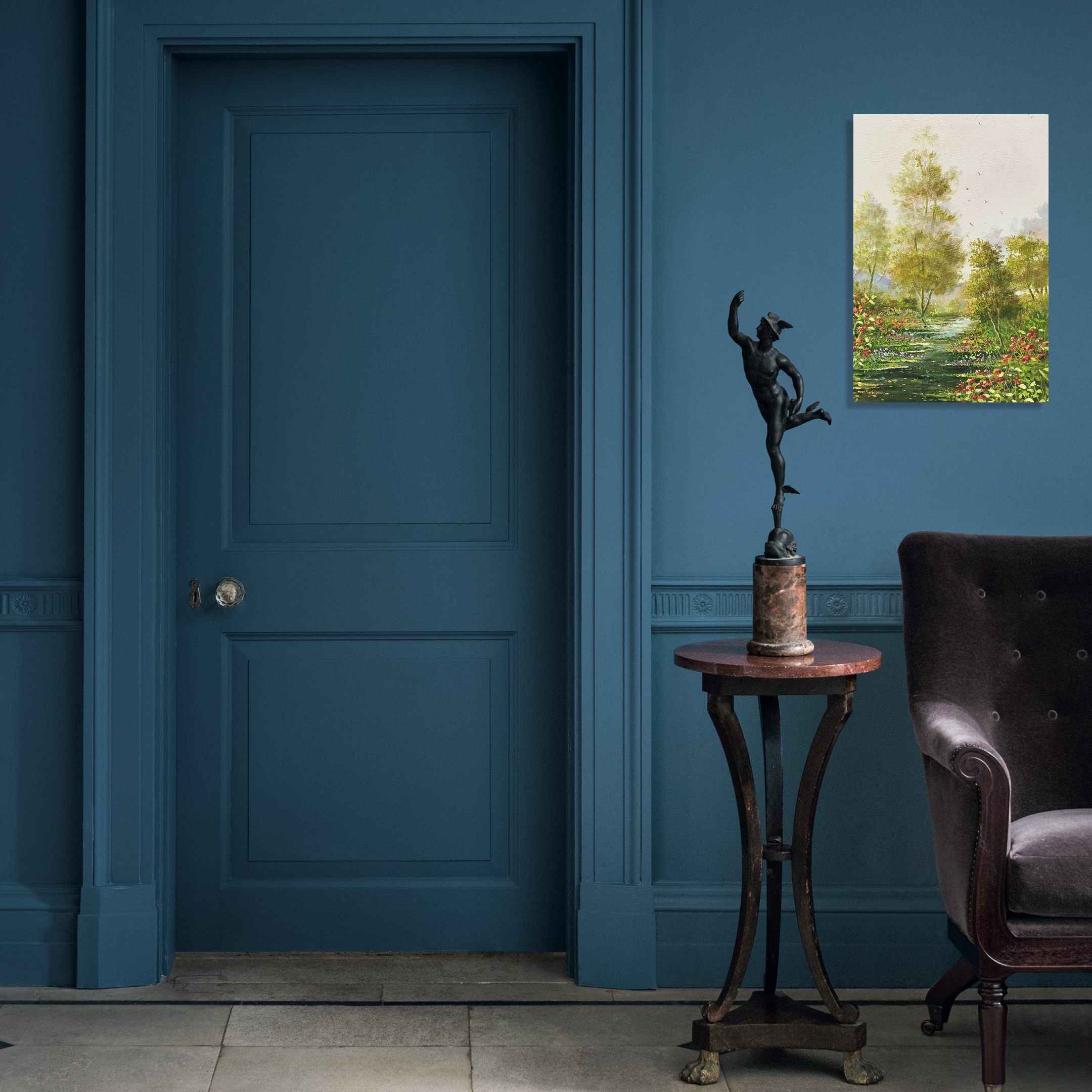 Meadow Stream at Dawn