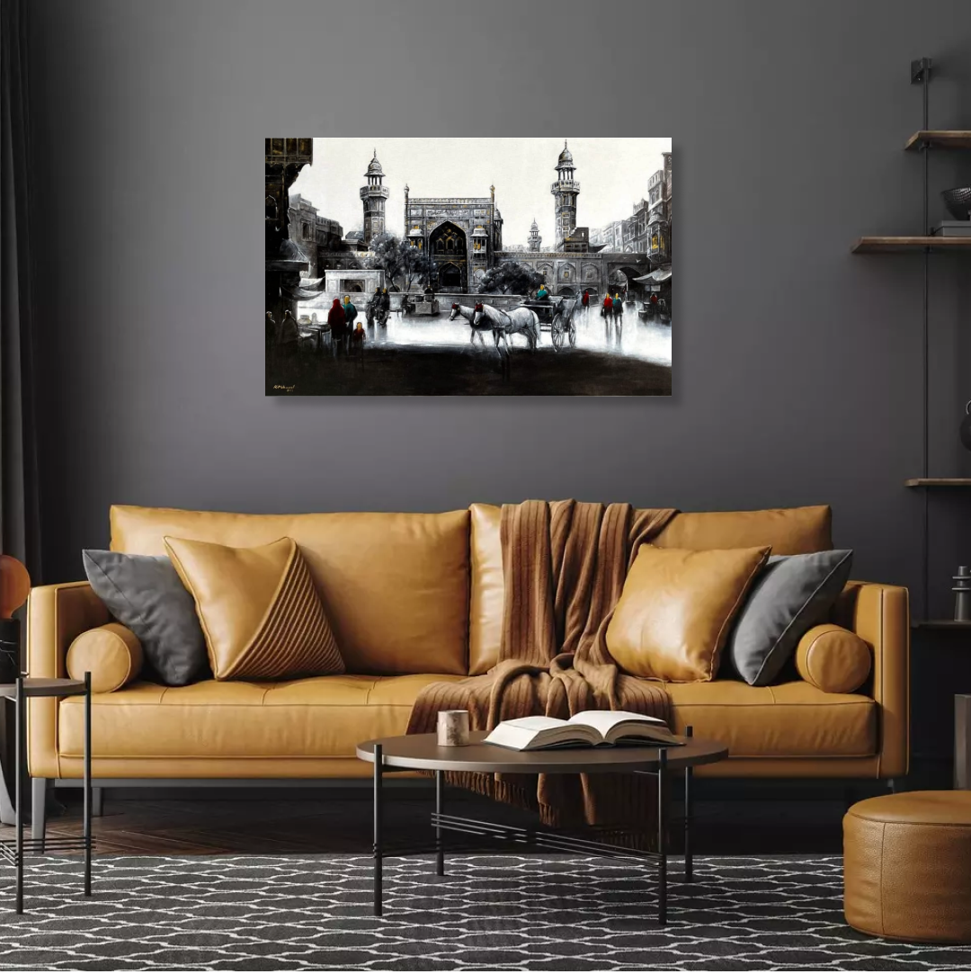 The Grand Archway in Winter Light