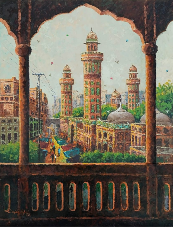 Glimpse of the Old City Minarets