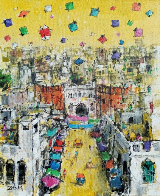 Kites Over the Golden Square