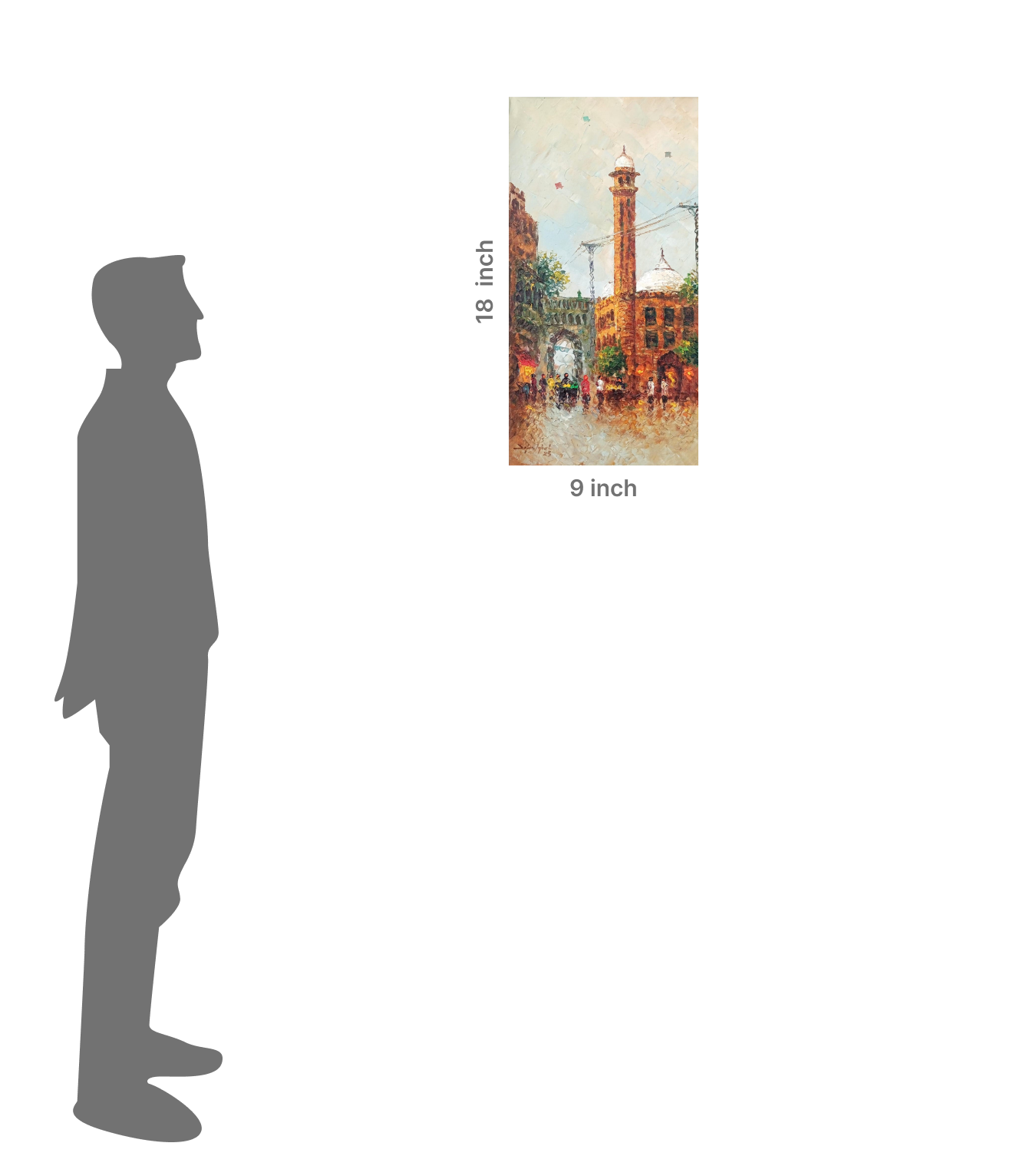 Mughal Spire in the Market