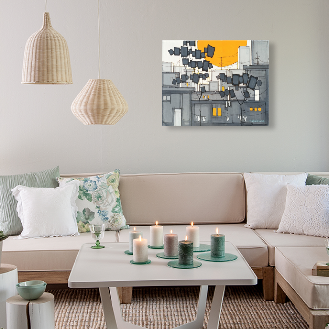 Twilight Trees on the Rooftop